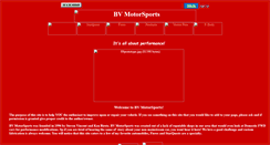 Desktop Screenshot of bvmotorsports.g2gm.com