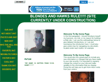 Tablet Screenshot of blondesandhawks.g2gm.com