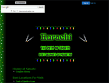 Tablet Screenshot of karachi.g2gm.com